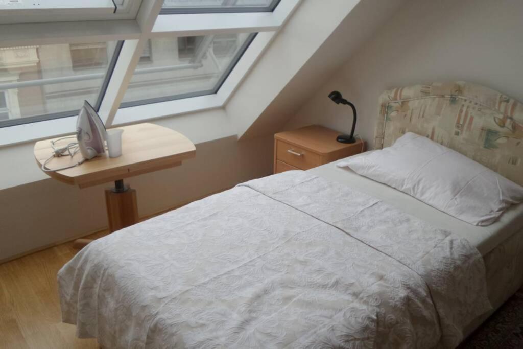 Grosses Penthouse #12 Mit Terrasse Und Aussicht Apartman Bécs Kültér fotó